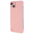 Carcasa din plastic fara rama pentru iPhone 14 - Roz