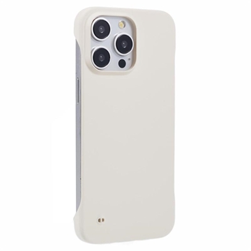 Husă din plastic fără cadru iPhone 16 Pro Max - Alb