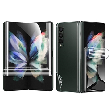 Set Protecție TPU Samsung Galaxy Z Fold4 - Full Cover - Clar