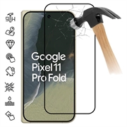 Protecție de ecran din sticlă temperată Google Pixel 11 Pro Fold Acoperire completă - 9H - Margine neagră