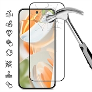 Protecție de ecran din sticlă temperată Google Pixel 11 Pro XL Acoperire completă - 9H - Margine neagră