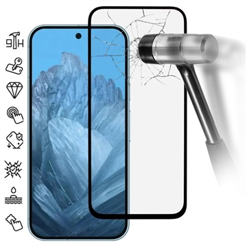 Protector de Ecran din Sticla Securizata Google Pixel 9/9 Pro - Full Cover - Marginea Neagră
