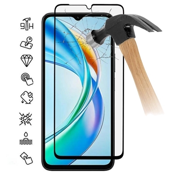 Protector de Ecran din Sticla Securizata Honor X5b/X5b Plus - Full Cover - Marginea Neagră