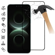 Protecție de ecran din sticlă temperată Huawei Mate 80 Pro Max Acoperire completă - 9H - Margine neagră