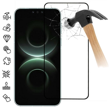 Protecție de ecran din sticlă temperată Huawei Mate 80 Pro Max Acoperire completă - 9H - Margine neagră