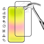 Protecție de ecran din sticlă temperată Huawei Pura 90 Pro Acoperire completă - 9H - Margine neagră