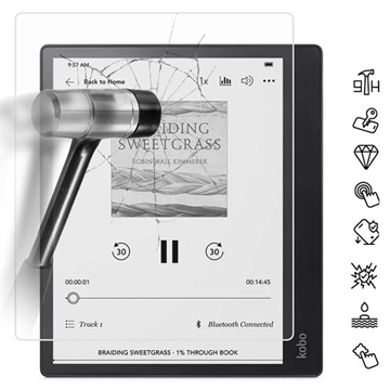 Geam Protecție Ecran Sticlă Temperată Kobo Elipsa 2E - Full Cover - Transparent