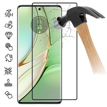 Protector de Ecran din Sticla Securizata pentru Motorola Edge 40 Neo - Full Cover - Marginea Neagră