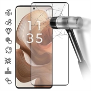 Protector de Ecran din Sticla Securizata Motorola Edge 50 - Full Cover - Marginea Neagră