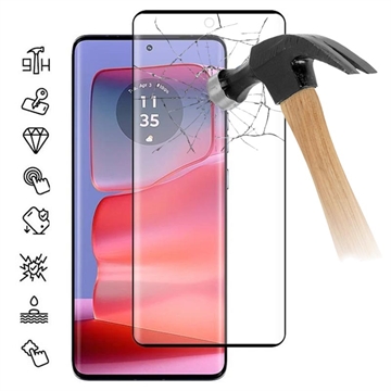 Protector de Ecran din Sticla Securizata Motorola Edge 50 Pro/50 Ultra/50 Fusion - Full Cover - Marginea Neagră