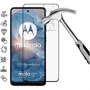 Protector de Ecran din Sticla Securizata pentru Motorola Moto G24 - Full Cover - Marginea Neagră
