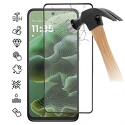 Protector de Ecran din Sticla Securizata Motorola Moto G35 - Full Cover - Marginea Neagră