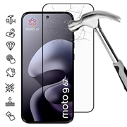 Protecție de ecran din sticlă temperată Motorola Moto G67 Acoperire completă - 9H - Margine neagră