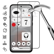 Protecție de ecran din sticlă temperată Nothing Phone (4b) Acoperire completă - 9H - Margine neagră