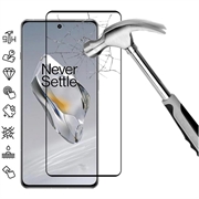 Protector de Ecran din Sticla Securizata pentru OnePlus 12 - Full Cover - Marginea Neagră