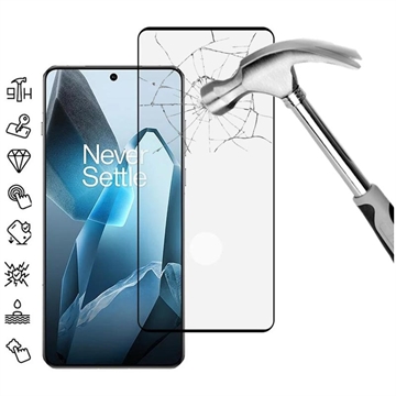 Protector de Ecran din Sticla Securizata OnePlus 13 - Full Cover - Marginea Neagră