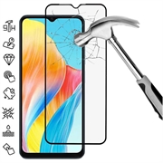 Protector de Ecran din Sticla Securizata Oppo A18 - Full Cover - Marginea Neagră