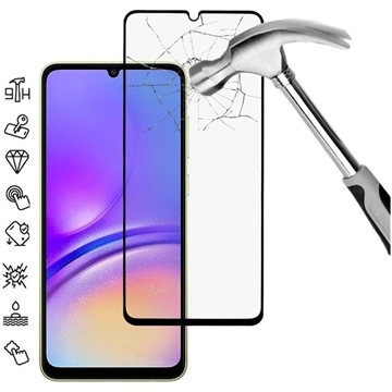 Protector de Ecran din Sticla Securizata Samsung Galaxy A06 - Full Cover - Marginea Neagră