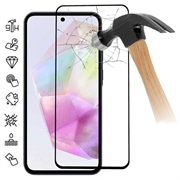 Protector de Ecran din Sticla Securizata pentru Samsung Galaxy A35 - Full Cover - Marginea Neagră