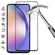 Protector de Ecran din Sticla Securizata pentru Samsung Galaxy A55 - Full Cover - Marginea Neagră