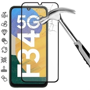 Protector de Ecran din Sticla Securizata Samsung Galaxy F34 - Full Cover - Marginea Neagră