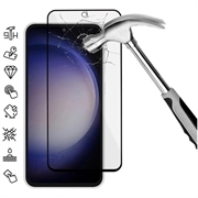 Protector de Ecran din Sticla Securizata pentru Samsung Galaxy S23 FE - Full Cover - Marginea Neagră