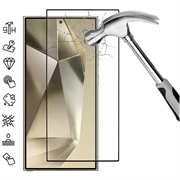 Protector de Ecran din Sticla Securizata Samsung Galaxy S25 Ultra - Full Cover - Marginea Neagră