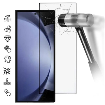 Protector de Ecran din Sticla Securizata Samsung Galaxy Z Fold7 - Full Cover - Marginea Neagră