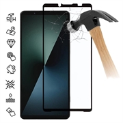 Protecție de ecran din sticlă temperată Sony Xperia 1 VIII Acoperire completă - 9H - Margine neagră
