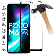 Protector de Ecran din Sticla Securizata Xiaomi Poco M6 - Full Cover - Marginea Neagră