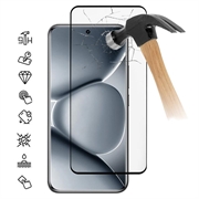 Protecție de ecran din sticlă temperată Xiaomi Poco M8 Pro/Redmi Note 15 Pro+ 5G Acoperire completă - 9H - Margine neagră