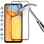 Protector de Ecran din Sticla Securizata Xiaomi Redmi 13C 5G/Poco C65 - Full Cover - Marginea Neagră