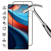 Protector de Ecran din Sticla Securizata pentru Xiaomi Redmi Note 13R Pro - Full Cover - Marginea Neagră