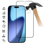 Protecție de ecran din sticlă temperată iPhone 18 Pro Acoperire completă - 9H - Margine neagră