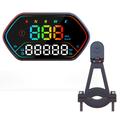 HUD universal G25 cu vitezometru GPS pentru mașină și motocicletă