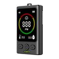 Detector de monoxid de carbon GC300 Mini 4-în-1 - Monitor de CO/gaze combustibile/temperatură/umiditate
