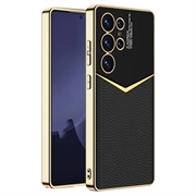 Husă Hibrid Samsung Galaxy S25 Ultra - GKK Electroplated - Negru