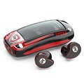 Căști TWS GT Speed T911 cu Carcasă Încărcare - Roșu