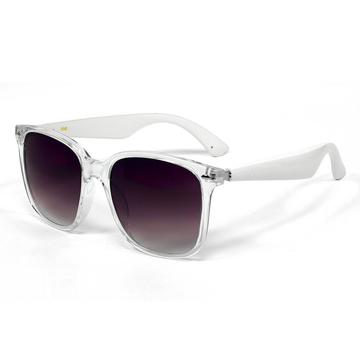 Ochelari inteligenți GY500 AI cu Bluetooth 5.4, UV400 și traducere în timp real - Transparent / Alb