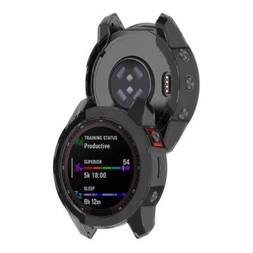 Husă TPU Subțire Garmin Epix Gen 2 - Negru / Transparent