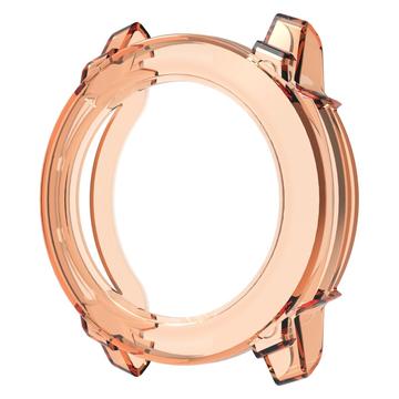 Husă TPU Subțire Garmin Instinct 3 - 45mm - Transparent Portocaliu