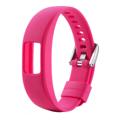 Curea Silicon Moale Garmin VivoFit 4 - Rose