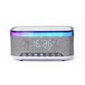 Gembird Ceas cu alarmă digitală cu lumini RGB, încărcare wireless 15W