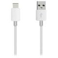 Cablu USB Type-C Samsung EP-DN930CWE - 1m (Ambalaj Deschis - Vrac) - Alb