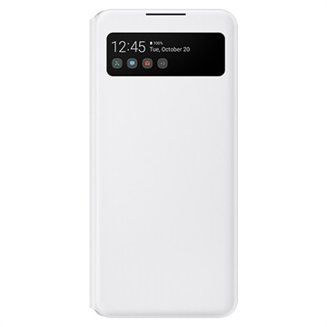 Husă Portofel Samsung Galaxy A42 5G S View - EF-EA426PWEGEE