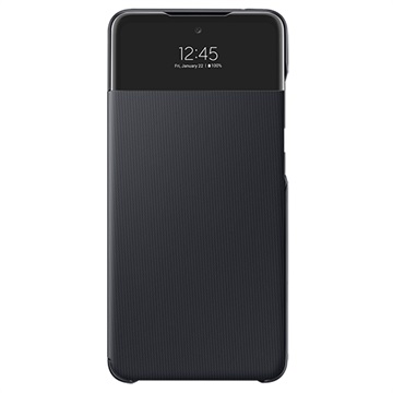 Husă Portofel Samsung Galaxy A52 5G S View - EF-EA525PBEGEE - Negru