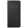 Husă Samsung Galaxy S21 5G - LED View EF-NG991PBEGEE
