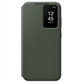 Husă Portofel Samsung Galaxy S23 5G - Smart View EF-ZS911CGEGWW - Verde
