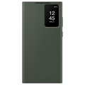 Husă Portofel Samsung Galaxy S23 Ultra 5G - Smart View EF-ZS918CGEGWW - Verde