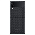 Husă Samsung Galaxy Z Flip3 5G - Aramid Cover EF-XF711SBEGWW - Negru